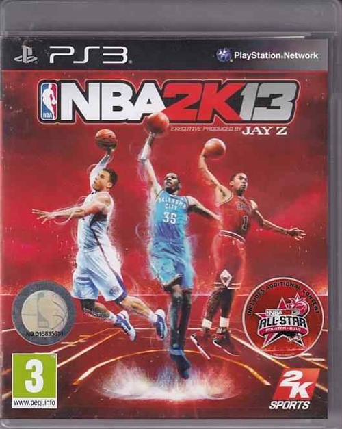 NBA 2K13 - PS3 (B Grade) (Genbrug)